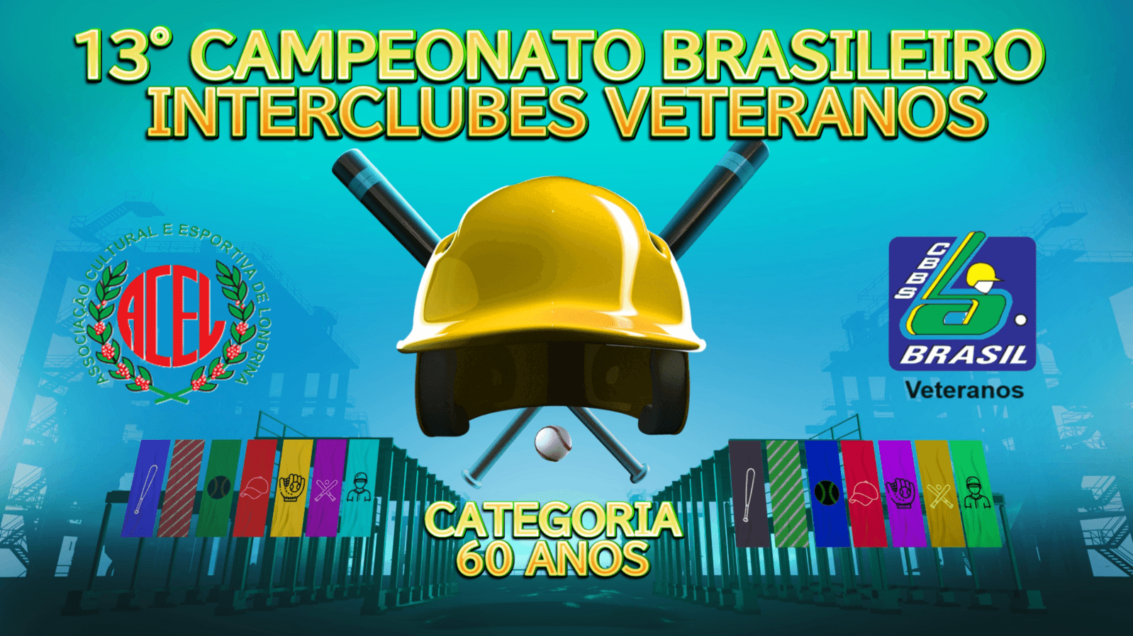 CAPA 13 CAMP BRASIL INTERCLUBES VETERANOS 60 ANOS LOGOS